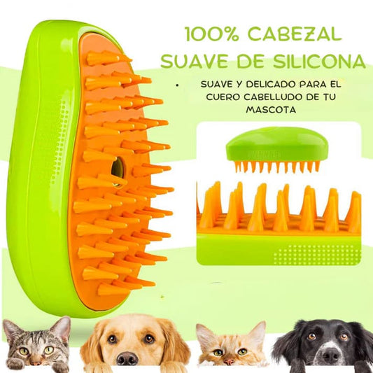 CEPILLO CON VAPOR PARA MASCOTAS