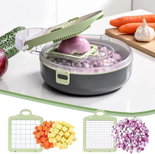 CORTADOR DE VERDURAS Y FRUTAS 9 EN 1