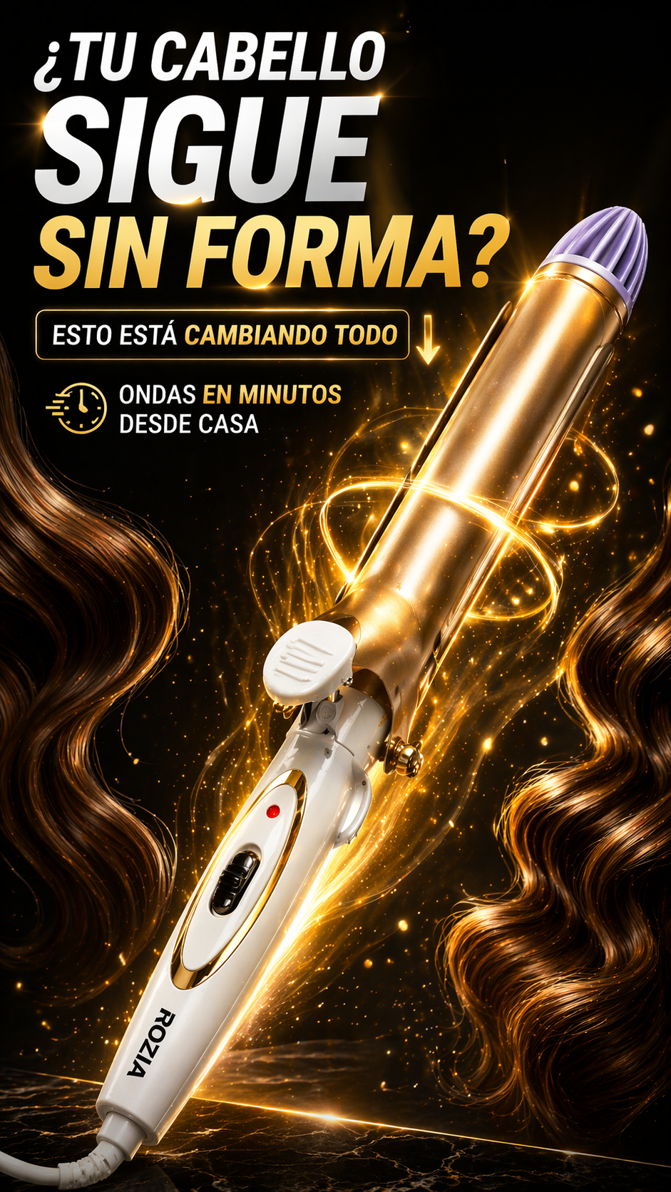 RIZADOR ONDULADOR PROFESIONAL DE CABELLO